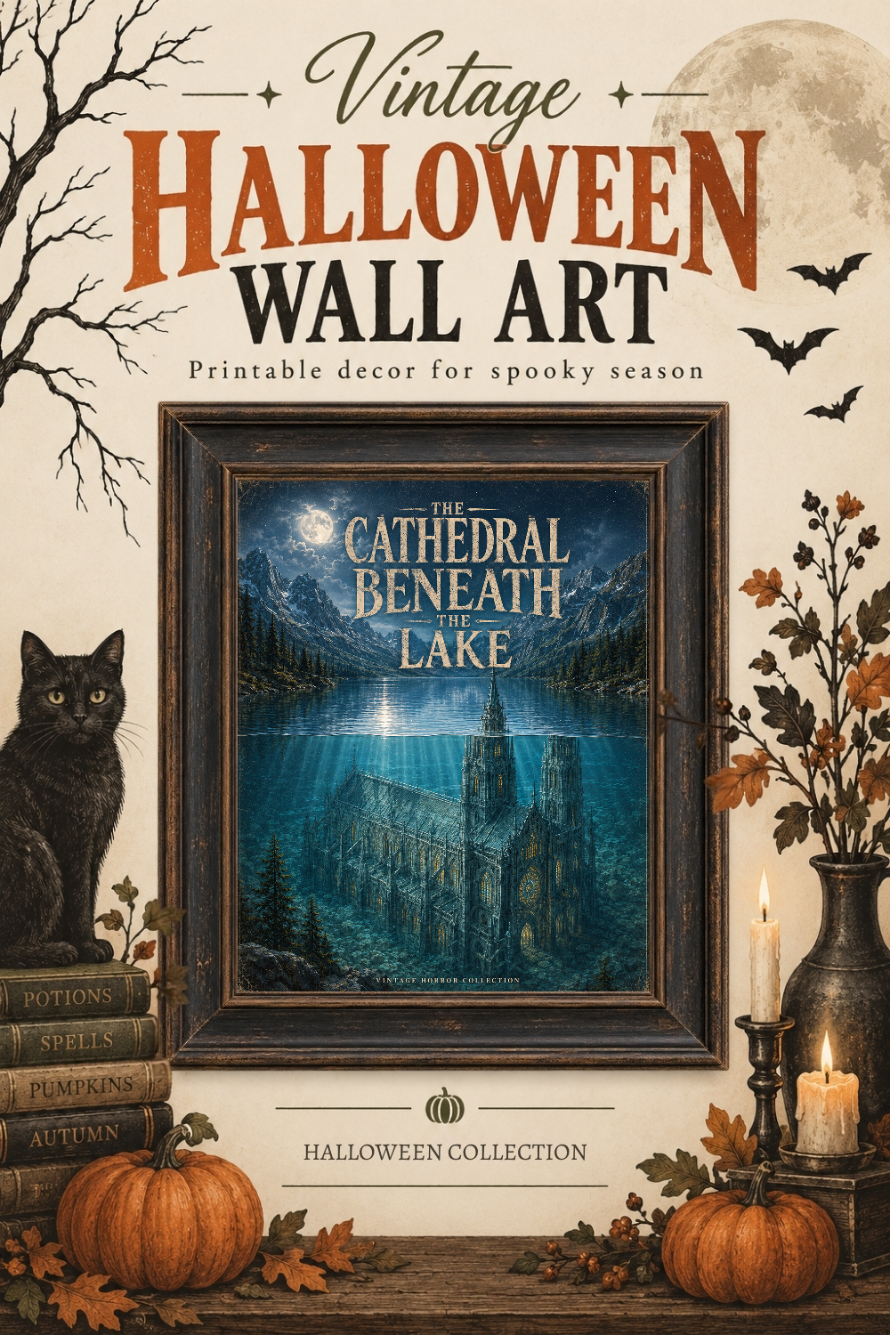 Sunken Cathedral Wall Art, Downloadable Wall Art